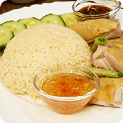 Cơm gà đầy đủ